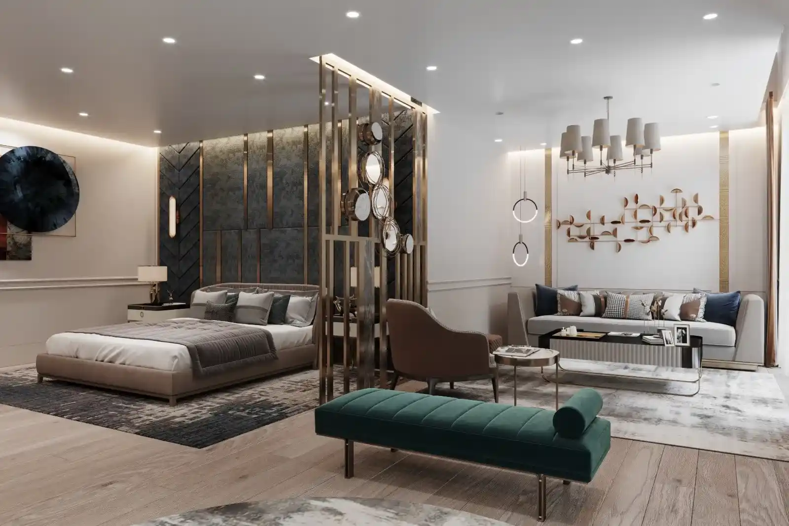 Soft Tissue Kaplı Otel Odası Tefrişatı